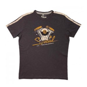 WARSON MOTORS - T-shirt special carbone