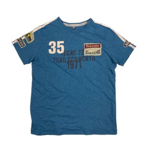 WARSON MOTORS - T-shirt Cevert Blue