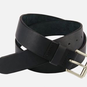 RED WING SHOES - BLACK PIONEER LEATHER BELT