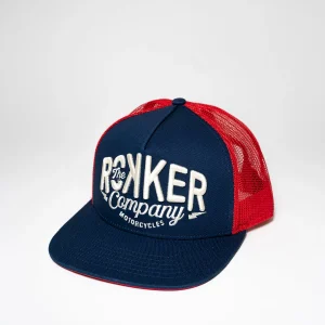 THE ROKKER COMPANY Motorcycles & Co. Snapback Blue/Red
