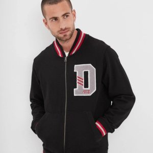 DAYTONA 73 - BURLEY - SWEAT UNIVERSITÉ VINTAGE NEGRO