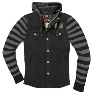 HOLYFREEDOM - JACKET FOLSOM HOODED SHIRT