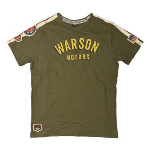 WARSON MOTORS - T-shirt Indian 48 olive (copia)