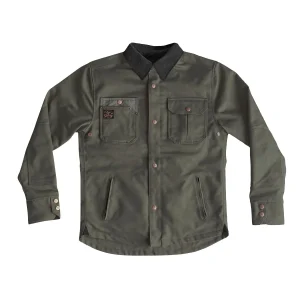 AGE OF GLOY - Runaway Riding Shirt Dark Olive